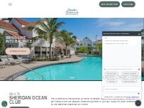 Website Screenshot Sheridan Ocean Club