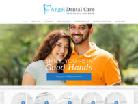 Angel Dental Care website screenshot