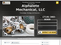 Alphalete Mechanical, LLC website screenshot