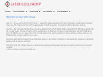 Laser SOS USA Inc. website screenshot