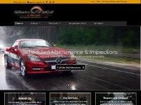 Website Screenshot German Auto Group of Alexandria