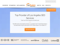 Los Angeles SEO Services website screenshot