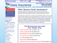 Screenshot for http://oasisinsurance.com