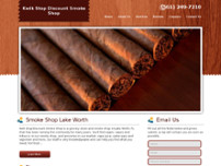Screenshot for http://kwikstopdiscountsmokeshop.com