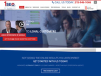 1SEO.com Digital Agency website screenshot