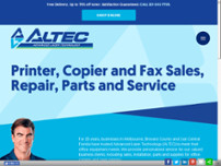 Altec-Advanced Lazer Technology website screenshot