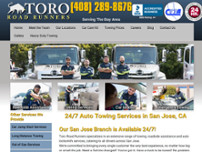 Toro Road Runners LLC website screenshot