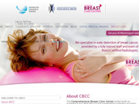 Comprehensive Breast Care Center of South Dade website screenshot