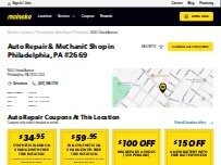Website Screenshot Meineke Car Care Center