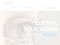 Olympus Eye Associates website screenshot