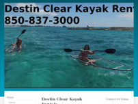 Screenshot for http://destinclearkayak.com