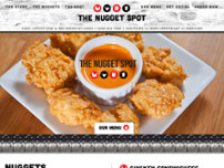 The Nuggets Spot website screenshot