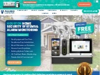 Website Allied Home Security & Alarm Monitoring Houston