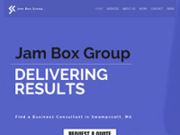 Jam Box Group website screenshot