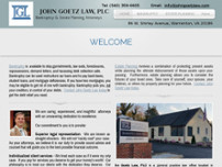 Screenshot for http://www.johngoetzlaw.com/