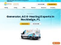 Website Screenshot Ellington AC & Electric