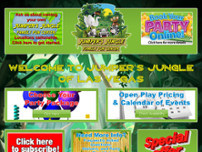 JUMPER'S JUNGLE FAMILY FUN CENTER website screenshot