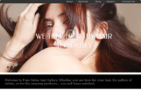 Fuse Salon Gallery website screenshot