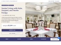 Website Screenshot The Pavilion at Great Hills