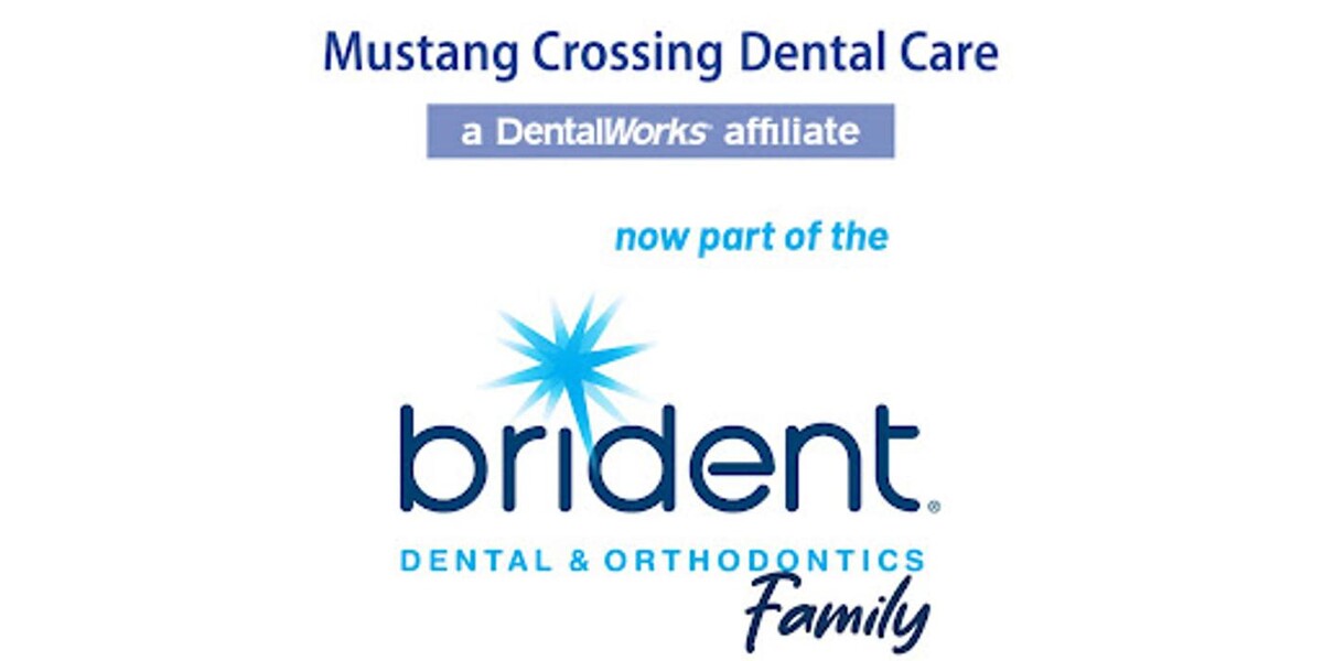 Mustang Crossing Dental Care & Orthodontics Logo