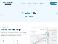 Website Screenshot Willis Point Dental Care