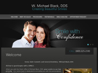 W. Michael Black DDS website screenshot