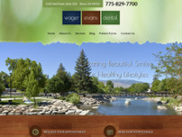 Wager Evans Dental website screenshot