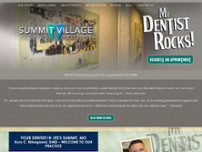 Summit Village Family Dental website screenshot