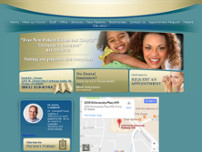 Provo Orem Family & Cosmetic Dentistry website screenshot