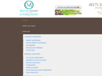 Michael Mabry DDS website screenshot