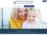 Michelle Ahn DDS Inc DBA Ochi Dental Associates website screenshot