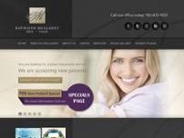 Kathleen Mullaney DDS website screenshot