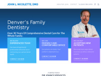 John Nicolette DMD website screenshot