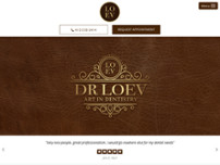 Edward L Loev DMD website screenshot