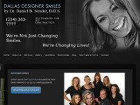 Dallas Designer Smiles website screenshot