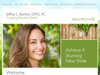 Buxton Dentistry website screenshot