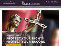 Abella Law Firm, L.L.C. website screenshot