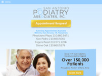 Screenshot for http://www.sapodiatry.com