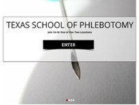 Screenshot for http://www.texasschoolofphlebotomy.com