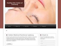 Healing Arts Center of Leesburg website screenshot