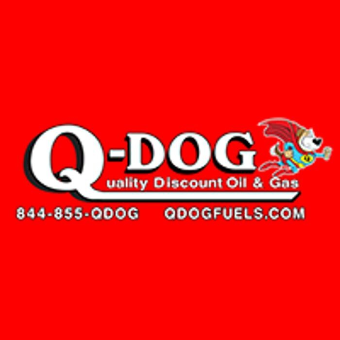 Q-DOG Quality Discount Oil & Gas Logo