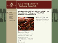 Screenshot for http://laboilingseafood.com