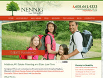 Nennig Law Offices, LLC website screenshot