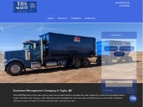 Website Screenshot TBS Waste, LLC