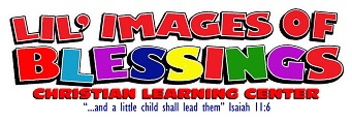 Lil' Images of Blessings Christian Learning Center Logo