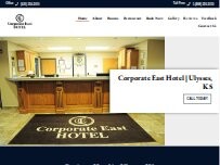 Website Screenshot Corporate East Hotel
