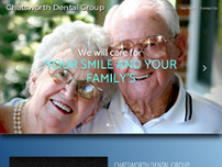 Chatsworth Dental Group website screenshot