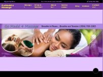 Website Screenshot Go Madd 4 Massage