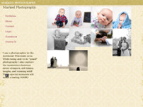 Marked Photography website screenshot