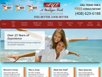 Screenshot for http://www.weightlossclinicsanjose.com/